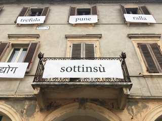 Parole al balcone, Photo © Sabrina D'Alessandro