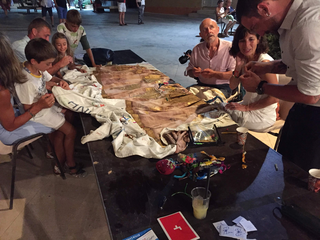 Manto mutante, Festival del Mediterraneo a Lampedusa, 2019