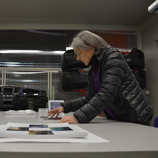 Fuoco, Aria, Acqua, Terra (Mondi nascosti), Carla Della Beffa. Ore 22:24 fine del lavoro., Photo © Egizia Lupatelli