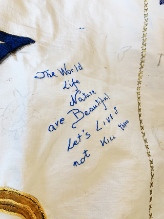 Manto mutante, Manto mutante, particolare