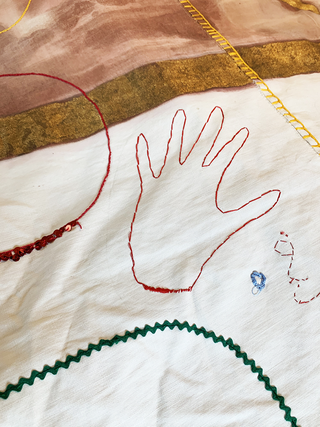 Manto mutante, Manto mutante, particolare